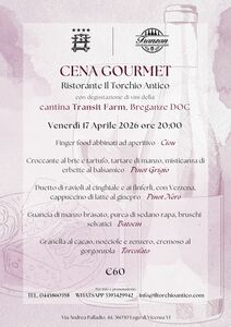 Cena Gourmet - Breganze DOC